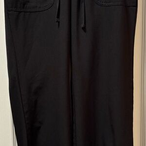 Heart Soul Black Scrub Pants